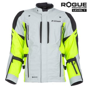 Chaqueta de Motocicleta para Hombre Rogue Protector Nivel 1, Manga Larga, Impermeable, Gore-Tex, Bloques de Color, 220g Poliéster/Nylon - Product Image 1