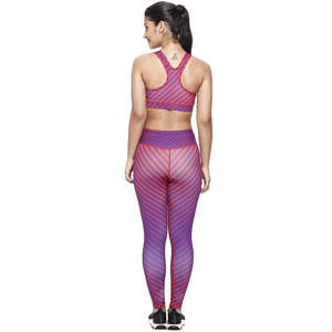 Conjunto Deportivo de Leggings y Sujetador para Mujer, Tallas Grandes, Elegante y Cómodo, con Logotipo Personalizado, Transpirable, de Secado Rápido, 2 Piezas, Todos los Colores - Product Image 4