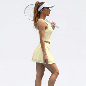 Servicio OEM: Conjunto de Falda de Tenis para Mujer, Ropa Deportiva Más Vendida con Logotipo Personalizado, Soluciones de Fabricante OEM por Talla - Product Image 3