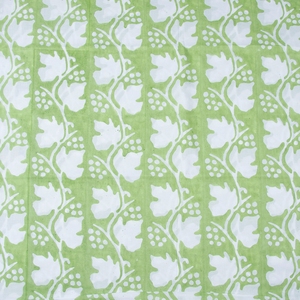 Green White Floral Quilted Cotton <b>Bedding</b> Set Handmade All Season Home Decor Classic Style - Product Image 6
