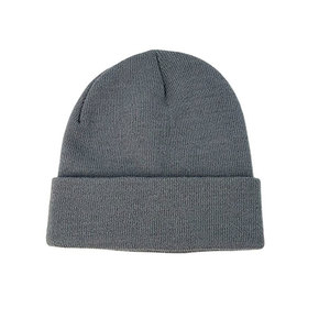 Bonnet d'hiver unisexe Econex Sports Fashion Wear, super doux, 100% acrylique, style streetwear, broderie unie, doublure satinée, avec revers. - Product Image 3