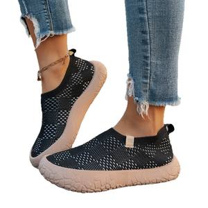 Zapatos de Caminar Cómodos para Mujer, Primavera-Otoño, Plataforma Gruesa, Aumentan la Altura, Ligeros, Transpirables, Antideslizantes, Zapatillas Casuales - Product Image 5