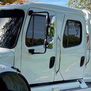 Specchietto Retrovisore Inferiore Grandangolare per Freightliner M2 2003-2016, Cromato con Riscaldamento, Universale per Lato Sinistro del Conducente - Product Image 6