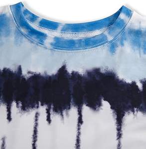 เสื้อยืดผู้หญิงราคาส่งถูก ลายวินเทจ ซักได้ ลายมัดย้อม ดีไซน์ใหม่ทันสมัย เสื้อยืดแบบดิปได ฮิปฮอป เสื้อยืดโอเวอร์ไซส์ - Product Image 4