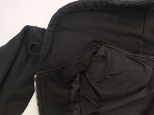 Hoodie Homme Vintage Personnalisé Streetwear 2026 – Coupe et Couture, Zippé Oversize avec Appliques et Patchwork, Effet Vieilli - Product Image 3