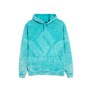 Sudadera con Capucha para Hombre, Bordada, con Estampado Tie-Dye Digital, Corte Regular, Felpa de Algodón, Informal, de Invierno, con Bolsillos, Antiarrugas - Product Image 4