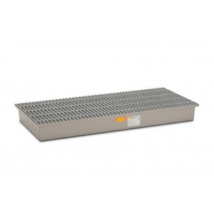 Bandeja de retención GFK 220/3 con aprobación DiBt, con rejilla de GFK - Product Image 1