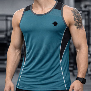 Ropa Deportiva Transpirable sin Mangas, Ropa de Entrenamiento con Logotipo Personalizado, Chaleco de Gimnasio para Hombre de la Mejor Calidad - Product Image 4