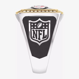 Bague de championnat des San Francisco 49ers en alliage, classique, entièrement personnalisée, mode masculine, bicolore, personnalisable pour les équipes de lycée et les collèges - Product Image 4