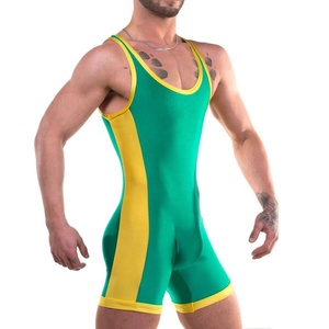 Combinaison de lutte personnalisée 100% polyester avec logo sur le devant, séchage rapide, respirante, unisexe, pour l'entraînement aux arts martiaux, combinaison de lutte professionnelle - Product Image 6