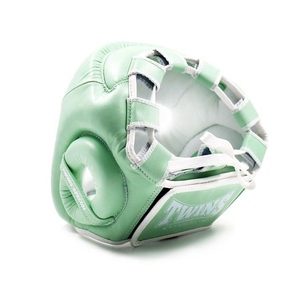 Protège-tête de boxe réglable en cuir, équipement de sécurité professionnel pour le kickboxing, modèle AI-HG-1068, vente chaude - Product Image 3