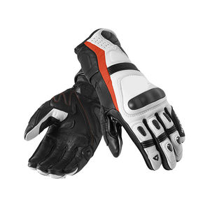 Gants de moto d'hiver de haute qualité avec protection des articulations, en cuir, pour la conduite à moto - Product Image 1