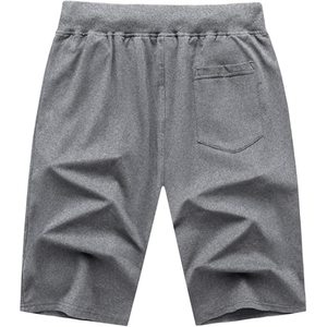 Shorts de sport athlétiques pour hommes, séchage rapide, couleur unie, décontractés, avec taille élastique, pour l'entraînement, la course et le fitness - Product Image 2