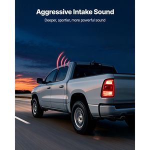 Sistema di aspirazione aria fredda da 3,5 pollici con scudo termico compatibile con Chevy Silverado/GMC Sierra 1500 4.8L/5 del 2009-2013 - Product Image 6