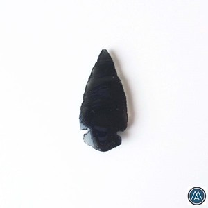 Puntas de Flecha de Obsidiana Negra Natural Talladas a Mano de Calidad Premium, Puntas Grabadas de Piedras Preciosas Naturales Hechas a Mano para Joyería de Moda y Colgantes - Product Image 6
