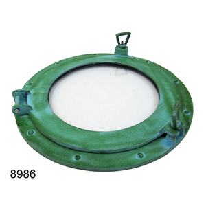 Ojo de buey náutico de forma ovalada decorativa con acabado pulido plateado de Metal con espejo Fabricación y suministro de nuevo diseño - Product Image 4