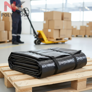 Bâche en polyéthylène légère, imperméable et résistante aux UV, format portable, pour usage extérieur, camping et industriel, pour acheteurs en gros - Product Image 6