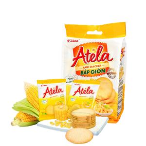 Golden Snap Corn Crispy Crackers 228G Caja de bolsita de sabor dulce Salado - Product Image 1