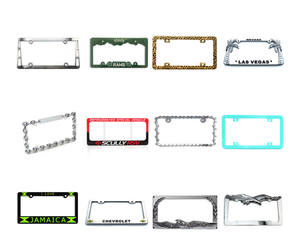 Placa de <span class=keywords><strong>matrícula</strong></span> de sublimación en blanco para decoración de motor, se acepta pedido pequeño, logotipo propio personalizado - Product Image 6