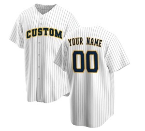 OEM Mens Baseball Jersey Button <b>Down</b> Shirts Short Sleeve Hipster Hip Hop Sports Uniforms Custom Baseball Jerseys Blank Wholesale - Product Image 5