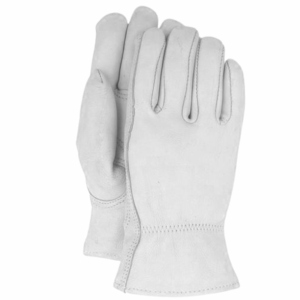 Top Ranked Goat Grain Leather Heavy Duty Anti-static Waterproof Driver <b>Gloves</b> Elastic Wristlet for Industrial Safety - Product Image 4