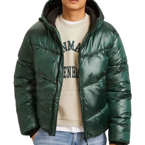 Chaqueta de Invierno para Hombre, Diseño Personalizado con Logotipo, Fabricada en Poliéster, Transpirable, para Uso en Exteriores, Chaqueta Acolchada para Venta en Línea - Product Image 6