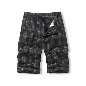 Shorts Boxers Mi-Longs Décontractés en Coton à Carreaux pour Hommes – Vente en Gros, Motif Personnalisé, Fabricant OEM - Product Image 5