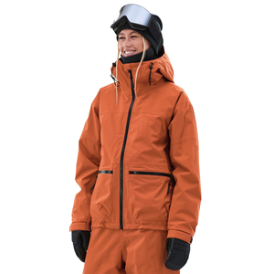 Veste de ski haut de gamme pour femmes, imperméable, rembourrée, coupe-vent, respirante, thermique, manteau d'hiver pour l'extérieur, logo personnalisé OEM - Product Image 1