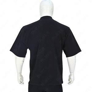 T-shirts Homme Personnalisés en Gros du Fabricant, 245g, Blancs, Épaules Tombantes, 100% Coton, Coupe Oversize, Grandes Tailles - Product Image 4