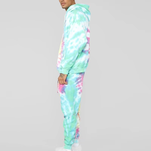 Ensemble de survêtement personnalisé avec logo, en polyester, sweat-shirt à manches longues et pantalon, ensemble 2 pièces, jogging pour homme, survêtement de sport - Product Image 5