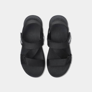 Casual Open Toe with Elastic Strap Anti-Slip Breathable Sole in Black Color OEM Shondo F7R Racing Sandals From Vietnam Available - Product Image 6