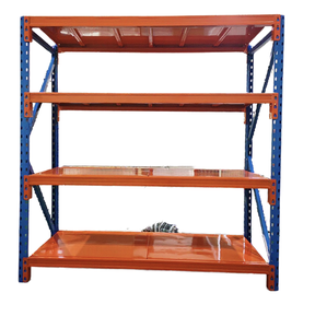 Estantería Industrial de Acero, Resistente, con Capacidad de Carga de 200 a 500 kg, Estante Cromado con Ranuras Angulares - Product Image 1