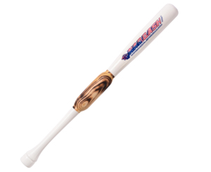 30" / 34 oz White Heavy Weight Two Handed <b>Baseball</b> & Softball <b>bat</b> with Solid Wood for to Improve Strength BY NAQQASH SPORTS - Product Image 1