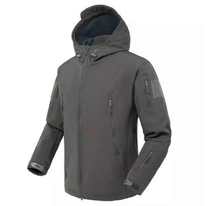 Vestes Softshell à Capuche Demi-Zip Unies pour Hommes – Respirantes, Séchage Rapide, Coupe-Vent, Tendance – Nouveauté Hiver Très Demandée - Product Image 2