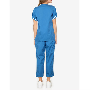 Ensemble de travail personnalisé avec logo, col zippé, pour femmes, tissu de qualité, vêtements de travail et de protection - Product Image 6