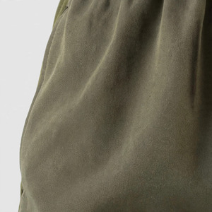 Men's Solid Knitted Breathable <b>Canvas</b> Cargo Hiking Shorts High Waist Quick Dry Bermuda Pockets Casual Style Drawstring Closure - Product Image 6
