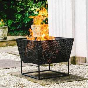 Brasero Portátil de Acero para Jardín, Patio y Camping con Soporte - Product Image 1