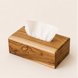 Handcrafted Wood <b>Tissue</b> Box Cover Premium Eco-Friendly Rectangular Wooden <b>Tissue</b> Holder For Luxury Hotel Office And Home Decor - Product Image 3
