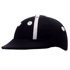 Casque d'équitation en fibre de verre de haute qualité - Léger, réglable, respirant, visière personnalisable, couleur et logo personnalisables, unisexe - Product Image 4