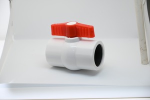 Válvula de Bola de PVC Nirmit con Manija Larga, Operación Manual, Personalizable OEM para Control de Riego, Sellado EPDM, 100 ps - Product Image 4