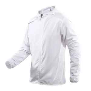 Nouvelle veste coupe-vent décontractée pour homme, style urbain, pour l'été, la course et la moto, avec col montant, à capuche, motif décoratif, taille XL, fermeture éclair - Product Image 5