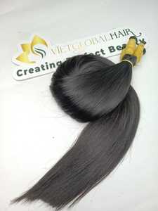 Extensiones de Cabello de Lujo para Bebé, Extensiones de Cabello Humano Vietnamita, Color Natural, Liso, Sedoso, a Granel, 100%, Mujer, Vietglobal - Product Image 4