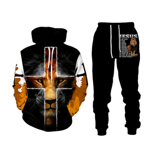 Custom Sublimation Unisex Winter Sporty Solid Skinny Tracksuit Set 3D Hoodie <b>Jogger</b> <b>Polyester</b> Warm Printed Sweatshirt Sweatpants - Product Image 2