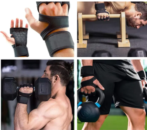 Workout <b>Gloves</b> for Men Women Cycling Gym Weightlifting Fitness Anti-Callus Wrist Support Pull up Bar Unisex Anti-Slip <b>Gloves</b> - Product Image 5