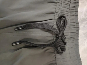 Pantalones Deportivos Casuales para Hombre de Tela de Lana de Cintura Media, de Alta Calidad, Secado Rápido, Transpirables, Cómodos, Ajustados, con Cintura Elástica Alta - Product Image 2