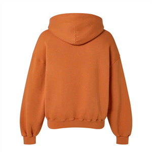 Sudadera con Capucha Unisex, Bordada, con Cierre, 100% Algodón, para el Invierno, Cálida, Ecológica y de Secado Rápido - Product Image 2