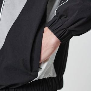 Nouvel ensemble deux pièces coupe-vent grande taille en Spandex/Coton respirant style urbain pour l'automne – Meilleur prix – Vente chaude - Product Image 5