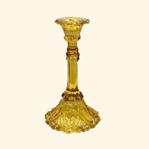 Porte-bougie en verre - Porte-bougie en verre fait main, respectueux de l'environnement pour Noël, Pâques et la Saint-Valentin - Product Image 2