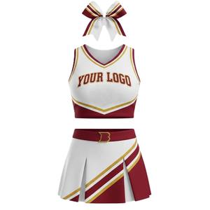 Uniforme de Porristas para Prácticas, Diseño Similar a Icono, Personaliza el Uniforme de tu Equipo, Uniforme de Porristas de Tela Suave - Product Image 1