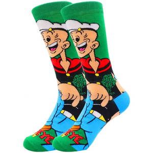 Fabricants de chaussettes en gros, chaussettes personnalisées de haute qualité, chaussettes imprimées avec des dessins animés - Product Image 2